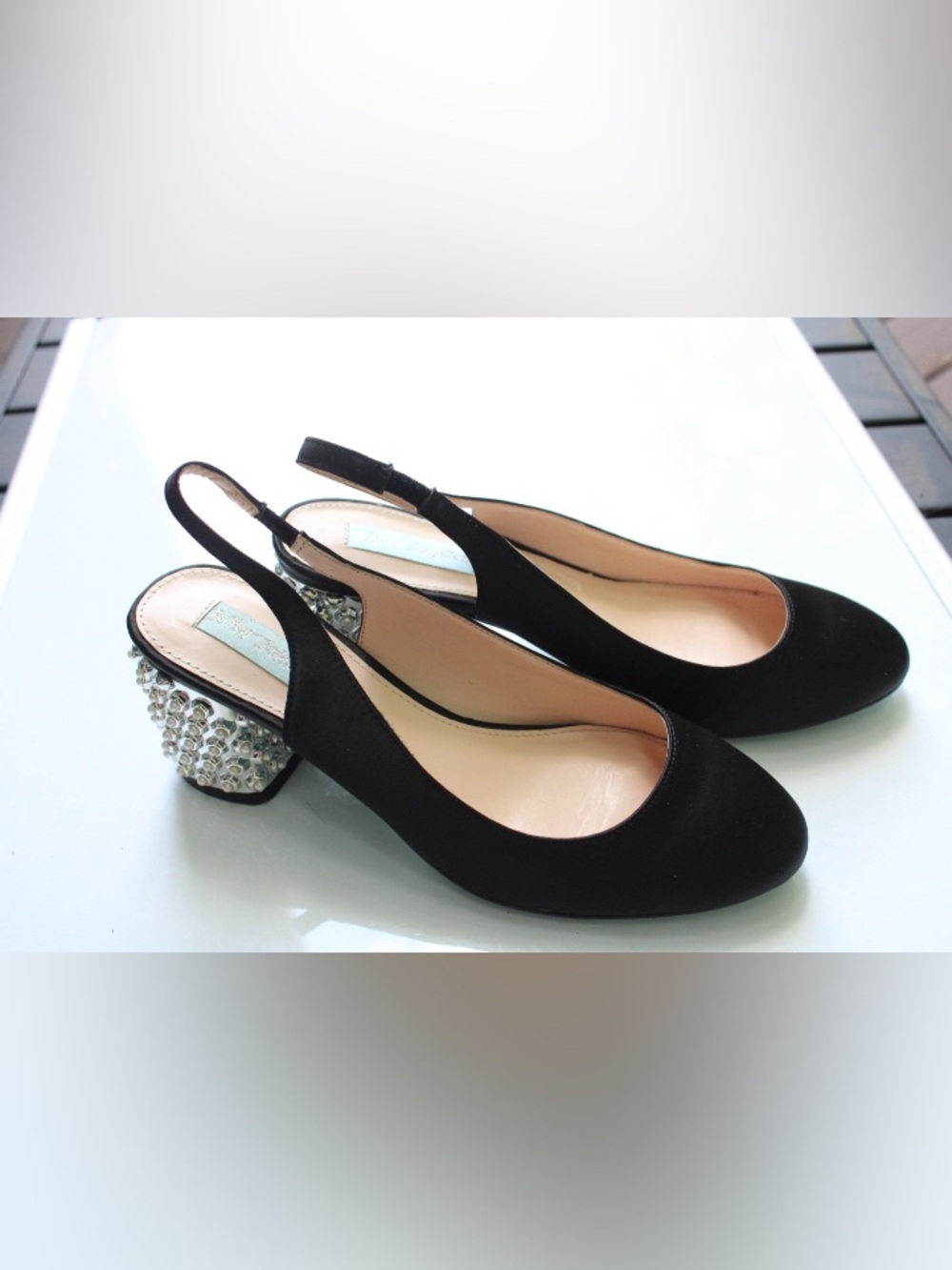 Betsey Johnson sling back pumps - Picture 7 of 12